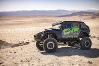 Thumbnail for DV8 Offroad 07-18 Jeep Wrangler JK Metal Heat Dispersion Hood - Primer Black