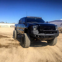 Thumbnail for Road Armor 08-13 GMC 1500 Stealth Front Winch Bumper w/Pre-Runner Guard - Tex Blk
