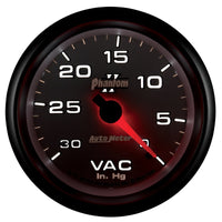 Thumbnail for AutoMeter Gauge Vacuum 2-5/8in. 30Inhg Mechanical Phantom II