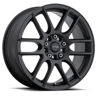 Thumbnail for Raceline 141B Mystique 16x7in / 5x110/5x115 BP / 40mm Offset / 72.62mm Bore - Satin Black Wheel