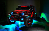 Thumbnail for Oracle Jeep Wrangler JL/JT Sport High Performance W LED Fog Lights - w/o Controller SEE WARRANTY