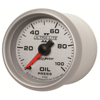 Thumbnail for Autometer Ultra-Lite II 52mm 0-100 PSI Mechanical Oil Pressure Gauge
