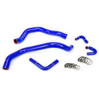 Thumbnail for HPS Blue Reinforced Silicone Radiator and Heater Hose Kit Coolant for Ford 01-04 Mustang 3.8L 3.9L V6