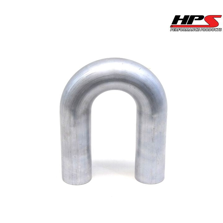 HPS 2.25" OD 180 Degree U Bend 6061 Aluminum Elbow Pipe 16 Gauge w/ 3.5" CLR