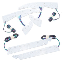 Thumbnail for Oracle 14-15 GMC Sierra Headlight DRL Upgrade Kit - ColorSHIFT w/o Controller SEE WARRANTY