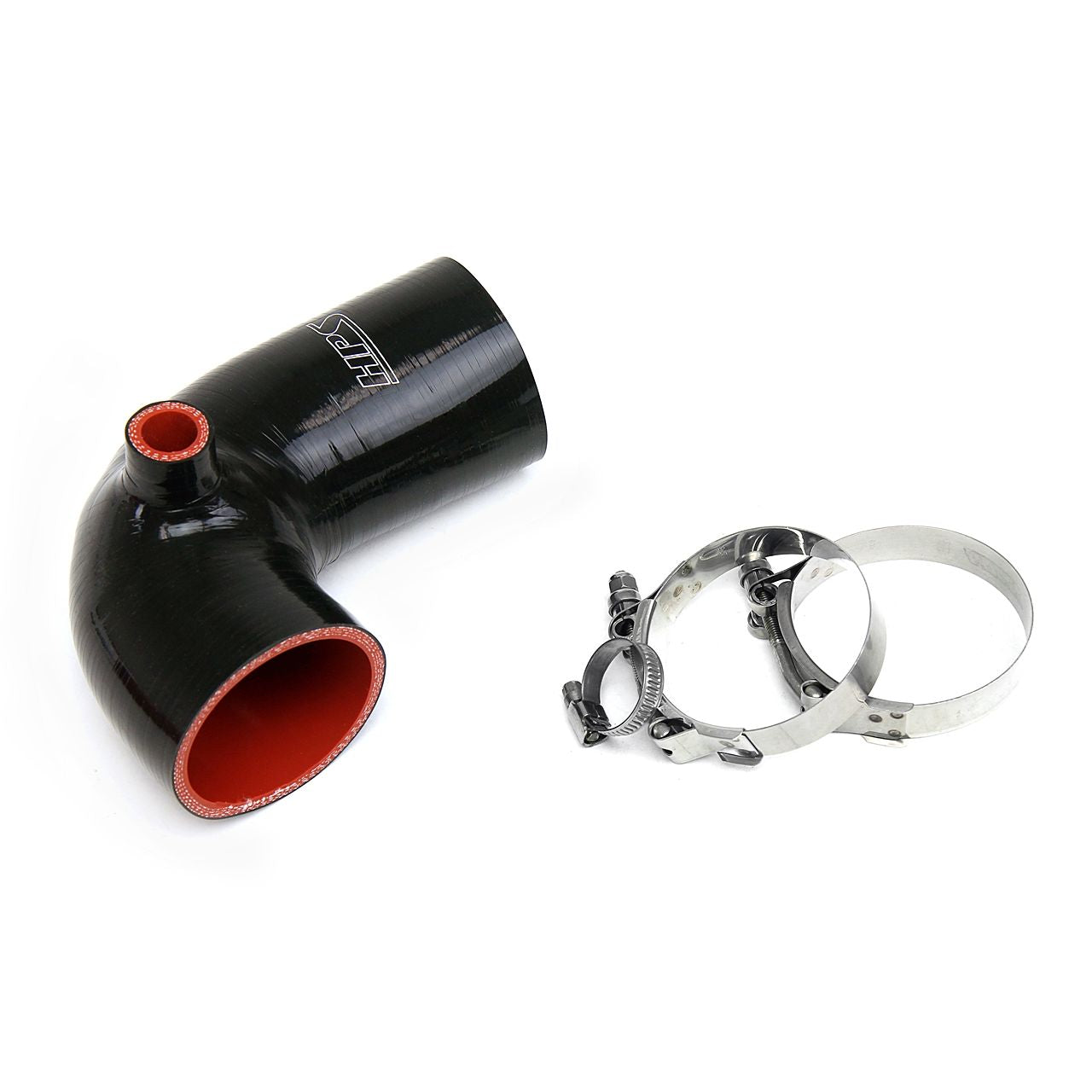 HPS Black Reinforced Silicone Post MAF Air Intake Hose Kit for Mazda 06-08 MX-5 Miata NC1