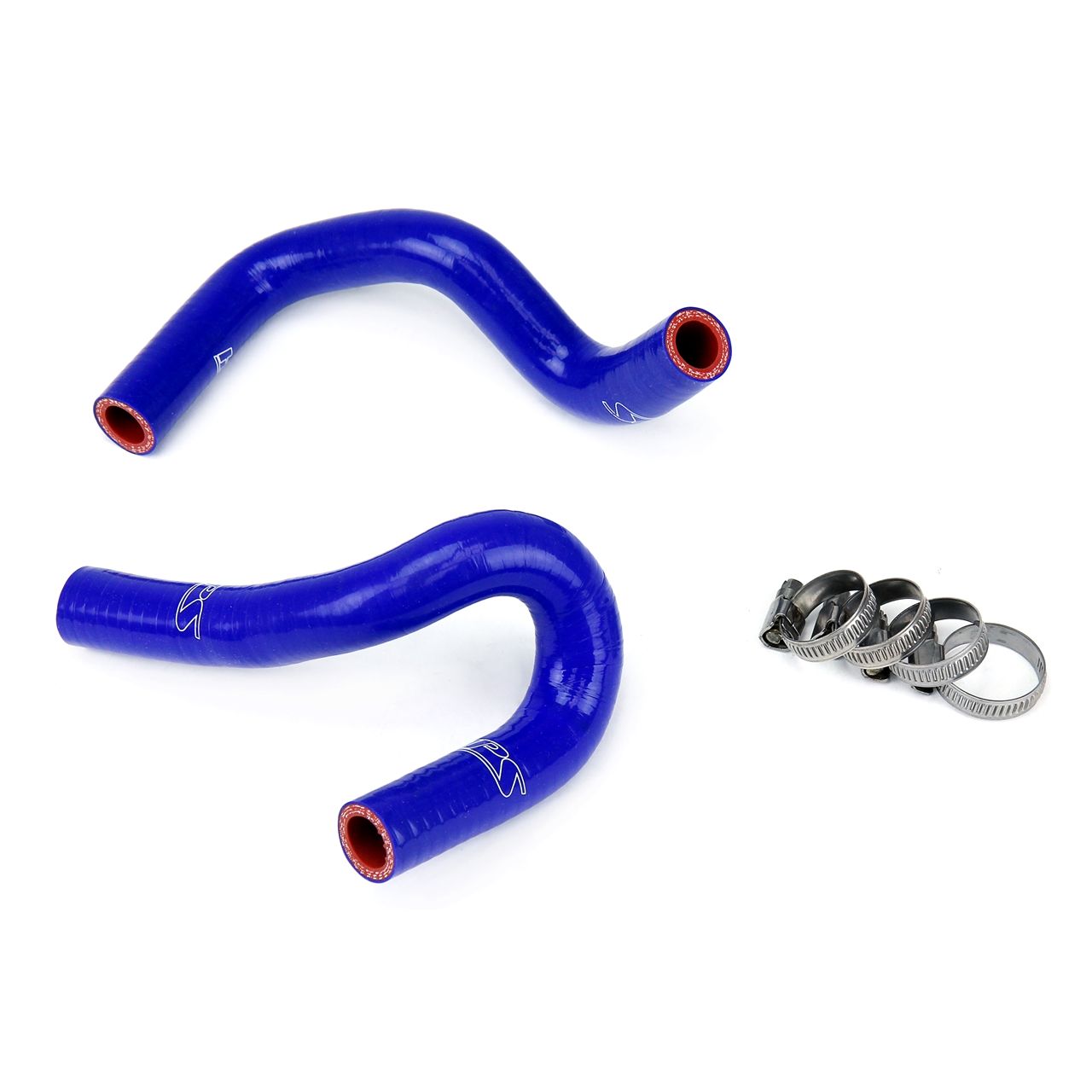 HPS Reinforced Blue Silicone Heater Hose Kit Coolant for Mazda 90-93 Miata 1.6L