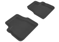 Thumbnail for 3D MAXpider 2009-2013 Subaru Forester/Impreza/WRX/Sti Kagu 2nd Row Floormats - Black