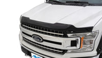 Thumbnail for AVS 09-10 Toyota Corolla (Grille Fascia Mount) Aeroskin Low Profile Acrylic Hood Shield - Smoke