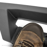 Thumbnail for Westin 2019 Ram 1500 Quad Cab Drop Nerf Step Bars - Textured Black