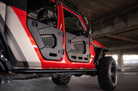 Thumbnail for DV8 Offroad 18-22 Jeep Wrangler JL/JT Spec Series Half Doors - Rear Set