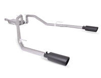 Thumbnail for Gibson 14-17 Ram 1500 Big Horn 3.0L 3in Cat-Back Dual Split Exhaust - Black Elite
