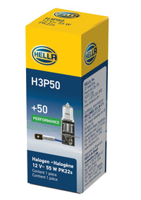 Thumbnail for Hella Bulb H3 12V 55W Pk22S T325 +50