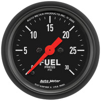 Thumbnail for Autometer 2 1/16in 0-30 PSI Fuel Pressure Gauge Digital Stepper Motor Z Series