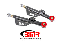 Thumbnail for BMR 79-98 Fox Mustang On-Car Adj. Lower Control Arms Poly / Rod End Combo - Black Hammertone