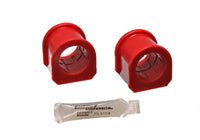 Thumbnail for Energy Suspension 79-02 Ford Mustang Red 1-1/4in Front Sway Bar Bushing Set-Reuse Factory Brackets