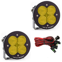 Thumbnail for Baja Designs XL R Sport Series Wide Cornering Pattern LED Light Pods - Amber