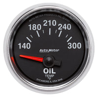 Thumbnail for Autometer GS 52mm 140-300 Deg F Short Sweep Electronic Oil Temperature Gauge