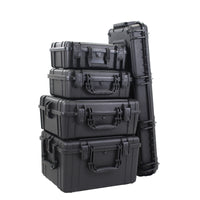 Thumbnail for Go Rhino XVenture Gear Hard Case - Medium 18in. / Lockable / IP67 / Automatic Air Valve - Tex. Black