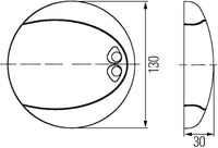 Thumbnail for Hella Interior Lamp Euroled130T Blue/Wht 2Ja