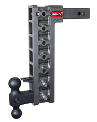 Thumbnail for Gen-Y Mega Duty 2in Shank 15in Drop 10K Hitch w/GH-031 Dual-Ball/GH-032 Pintle Lock