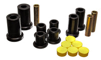 Thumbnail for Energy Suspension 97-03 Ford F100/F150/F250 2WD Black Front Control Arm Bushings