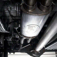 Thumbnail for Stainless Works 2017+ Ford Raptor 3.5L 3in Catback Factory Connect Dump Exit