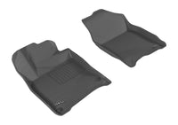 Thumbnail for 3D MAXpider 2016-2020 Honda Civic Kagu 1st Row Floormat - Black