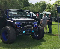 Thumbnail for Oracle Vector Jeep Wrangler JK Grille LED Halo Kit - White SEE WARRANTY