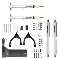 Thumbnail for Belltech 14-16 Silverado / Sierra 1500 4WD Ext & Crew Cab 4in Trail Perf Lift Kit