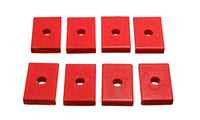 Thumbnail for Energy Suspension Pad - Firm - 2-7/16in L x 1-5/8in W x 15/32in ID x 1/2in H - Red