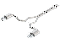 Thumbnail for Borla 2018 Ford Mustang GT 5.0L AT/MT (w/o Valves) ATAK 3in Cat-Back Exhaust w/Polished Tips