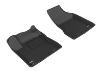 Thumbnail for 3D MAXpider 2015-2018 Nissan Murano Kagu 1st Row Floormat - Black