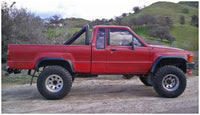 Thumbnail for Bushwacker 84-88 Toyota Extend-A-Fender Style Flares 4pc Compatible w/ Domestic Bed - Black