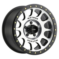 Thumbnail for Method MR305 NV 17x8.5 0mm Offset 5x150 116.5mm CB Machined/Black Street Loc Wheel