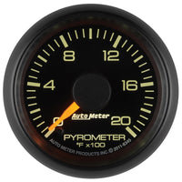 Thumbnail for Autometer Factory Match Chevy 2-1/16in FSE 0-2000 Pyro Kit Gauge