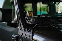 Thumbnail for DV8 Offroad 2018+ Jeep Wrangler JLO A Pillar Dual Light Pod Mounts