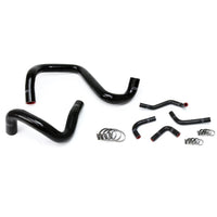 Thumbnail for HPS Black Reinforced Silicone Radiator + Heater Hose Kit Coolant for Jeep 12-17 Wrangler JK & Unlimited 3.6L V6 Left Hand Drive