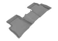 Thumbnail for 3D MAXpider 2016-2020 Toyota Prius/Prius Prime Kagu 2nd Row Floormats - Gray