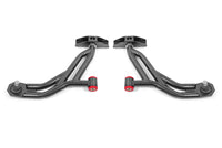 Thumbnail for BMR 10-14 Ford Mustang / Shelby GT500 Non-Adj. Lower A-Arms (Poly/Delrin) - Black Hammertone
