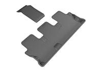 Thumbnail for 3D MAXpider 2014-2019 Toyota Highlander Kagu 3rd Row Floormats - Black