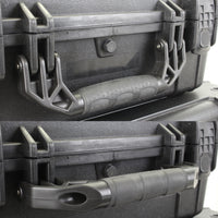 Thumbnail for Go Rhino XVenture Gear Hard Case - Medium 18in. / Lockable / IP67 / Automatic Air Valve - Tex. Black