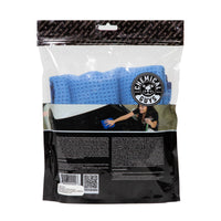 Thumbnail for Chemical Guys Waffle Weave Glass & Window Microfiber Towel - 24in x 16in - Blue