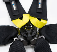 Thumbnail for NRG FIA 6pt 2in. Shoulder Belt for HANS Device/ Rotary Cam Lock Buckle/ 3in. Waist Belt - Black