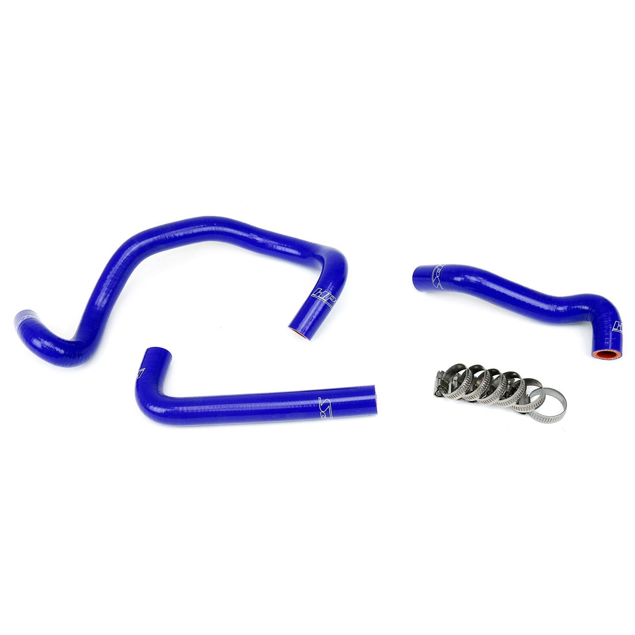 HPS Blue Reinforced Silicone Heater Hose Kit for Mazda 86-92 RX7 FC3S Turbo LHD