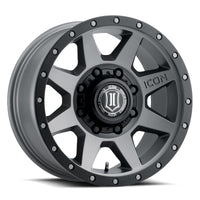 Thumbnail for ICON Rebound 17x8.5 8x6.5 13mm Offset 5.25in BS 121.4mm Bore Titanium Wheel