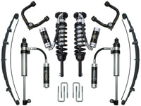 Thumbnail for ICON 05-15 Toyota Tacoma 0-3.5in/16-17 Toyota Tacoma 0-2.75in Stg 8 Suspension System w/Tubular Uca