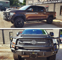 Thumbnail for Road Armor 14-20 Toyota Tundra Stealth Front Winch Bumper w/Lonestar Guard - Tex Blk