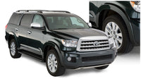 Thumbnail for Bushwacker 08-15 Toyota Sequoia OE Style Flares 4pc Fits w/ Factory Mudflap - Black