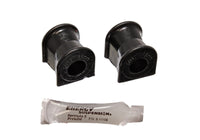 Thumbnail for Energy Suspension 70-78 Nissan 240Z/260Z/280Z Black 18mm Front Sway Bar Frame Bushings